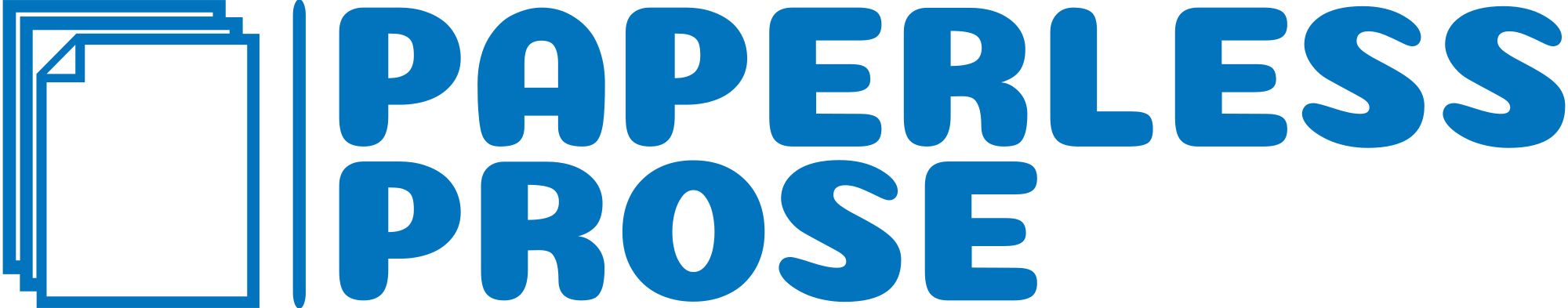 Paperless Prose logo