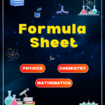 Physics Chemistry Maths Class 12 Formula Sheet